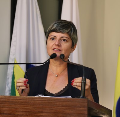 Vereadora Marly Coelho (PSC), 2ª Secretária da Mesa Diretora