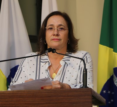 Vereadora Vanja Honorina (PSD) Presidente da Comissão de Abastecimento, Indústria, Comércio e Defesa do Consumidor