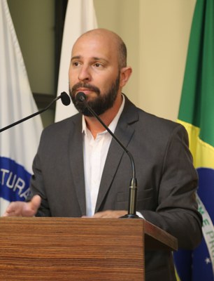 Vereador Cristiano Gonçalves (Moto Link) (SOLIDARIEDADE), Secretário da Mesa Diretora e Presidente da Comissão de Trânsito e Mobilidade Urbana