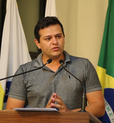 Presidente da Casa Legislativa, Vereador Rafael Cassimiro (Filho do Zeca do Bar) (PSBD)