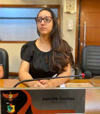 Vereadora Jamille Gomes (PT) Presidente da Comissão de Finanças e Orçamento