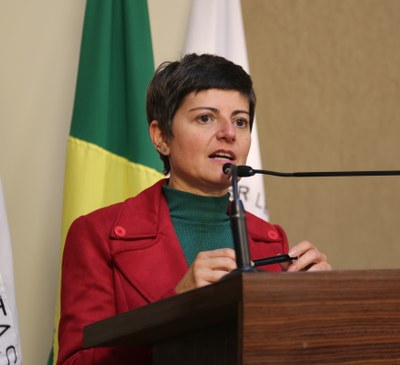 Vereadora Marly Coelho Januário (PSC) 2ª Secretária da Mesa Diretora