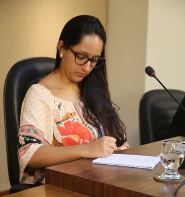 Vereadora Jamille Gomes (PT)