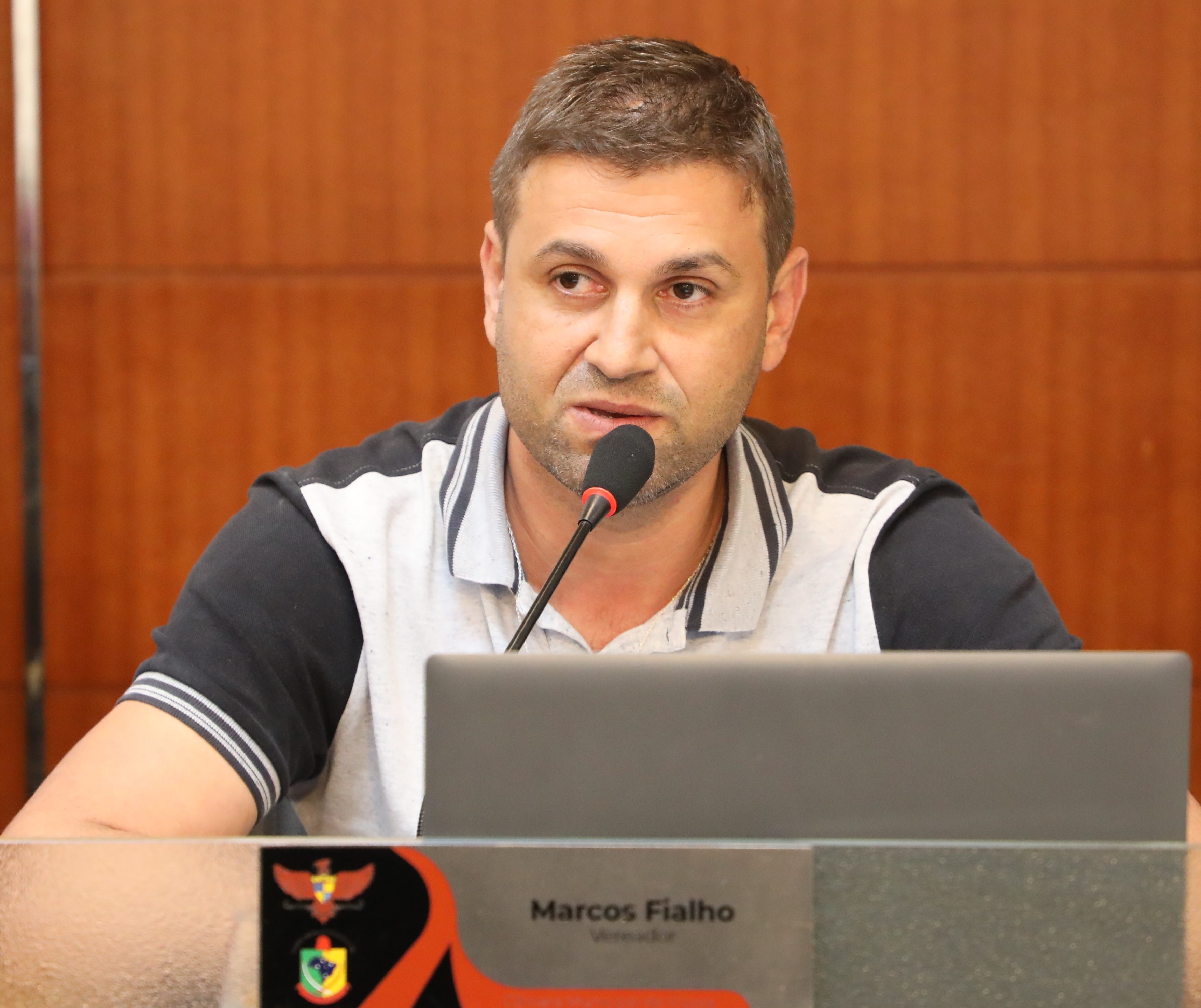 Vereador Marcos Fialho (PP) Presidente da Comissão de Agronegócio e Meio Ambiente