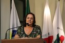 Vereadora Vanja Honorina (UNIÃO) Presidente da Comissão de Abastecimento, Indústria, Comércio e Defesa do Consumidor