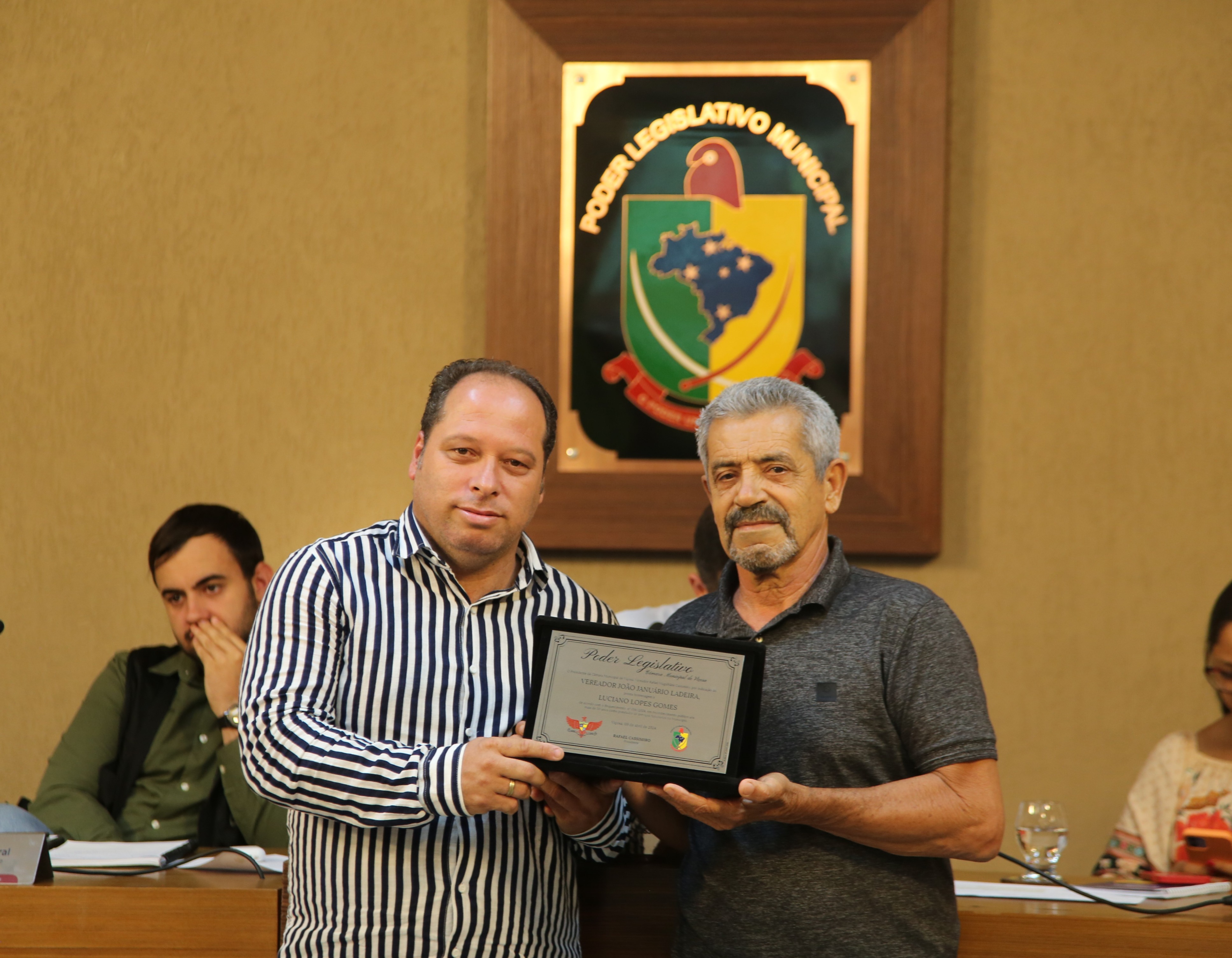 Reconhecimento Público ao agente funerário Luciano Gomes