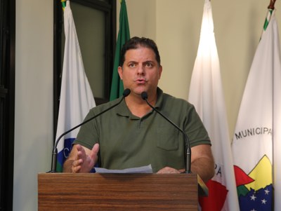 Vereador Sérgio Marota (PP) Presidente da Comissão de Saúde e Assistência Social