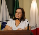 Vereadora Vanja Honorina (UNIÃO) Presidente da Comissão de Abastecimento, Indústria, Comércio e Defesa do Consumidor