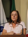 Vereadora Vanja Honorina (UNIÃO) Presidente da Comissão de Abastecimento, Indústria, Comércio e Defesa do Consumidor