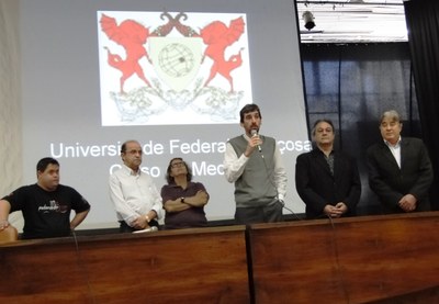 Presidente da Casa participa de palestra no evento A Graduação na UFV