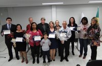 Vice-Presidente da Câmara participa de entrega da Comenda Honra ao Mérito Administrativo Prefeito Antônio Chequer