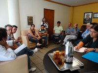 Reunião com Executivo define encaminhamentos para a obra da Escola Municipal Padre Francisco José da Silva