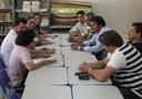 Reunião trata do término das obras na Escola Municipal João Francisco da Silva