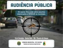 Audiência Pública: Discussão sobre assuntos relacionados à Dengue no município.