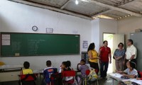 Vereador realiza vistoria na Escola Municipal Juscelino Kubitschek