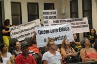 Greve dos profissionais da Educação é discutida na Câmara