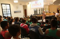 Câmara Visita recebe os alunos da Escola Francisco José da Silva