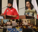 Servidores municipais realizam manifestação na Câmara