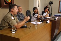 Vereadores recebem esclarecimentos da Polícia Militar