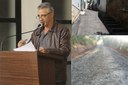 Vereador fala sobre calçamento de ruas