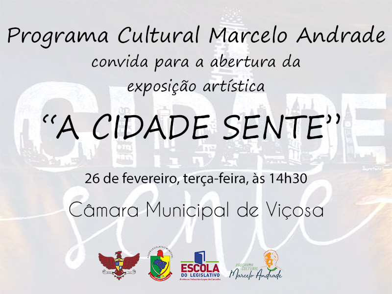 Programa Marcelo Andrade recebe exposição “A cidade sente”