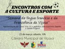 Cultura francesa no ‘Encontros com a Cultura e Esporte”