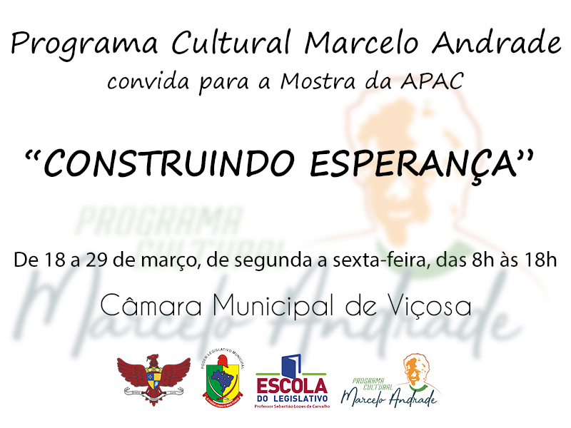 Programa Cultural Marcelo Andrade recebe "Mostra Construindo Esperança"