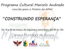 Programa Cultural Marcelo Andrade recebe "Mostra Construindo Esperança"