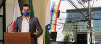 Vereador faz pronunciamento sobre o Dia Internacional do Orgulho LGBTQIA+ 