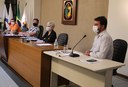 Vereadores recebem esclarecimentos do Secretário de Agropecuária e Desenvolvimento Rural Vereadores recebem esclarecimentos do Secretário de Agropecuária e Desenvolvimento Rural