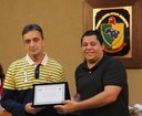 Vereador presta homenagem à Radialista Esportivo Vereador presta homenagem à Radialista Esportivo