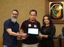 Vereador presta homenagem à Comunidade Surda Vereador presta homenagem à Comunidade Surda