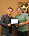 Vereador presta homenagem a Analista de Desempenho do Flamengo Vereador presta homenagem a Analista de Desempenho do Flamengo