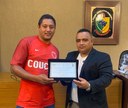 Vereador presta homenagem ao Couceiro Esporte Clube Vereador presta homenagem ao Couceiro Esporte Clube