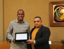 Vereador presta homenagem ao Diretor de Limpeza Pública do SAAE Vereador presta homenagem ao Diretor de Limpeza Pública do SAAE