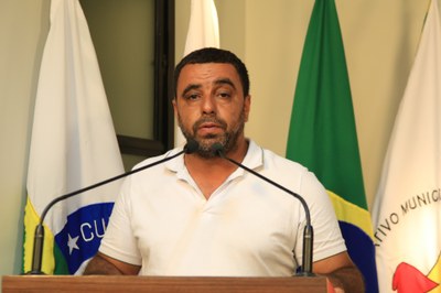 O vereador Wallace Francis é presidente da Comissão de Abastecimento.JPG