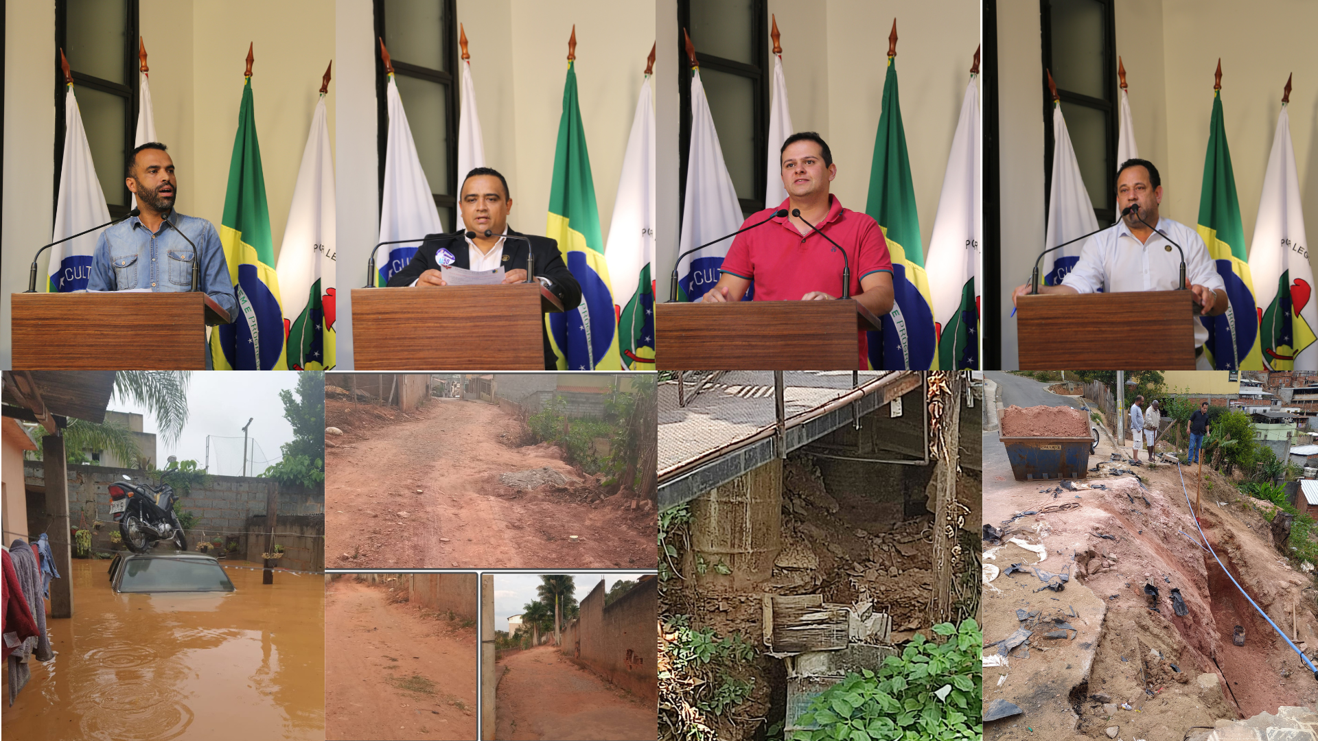 Vereadores voltam a alertar sobre a finalização das Obras antes do período chuvoso